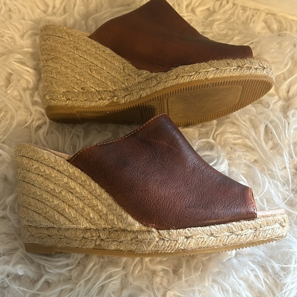 Top luxury brand GAIMO espadrille wedge sandals Size 37 - Picture 4 of 7